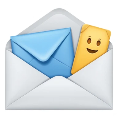 Salary enclosed in an envelope sticker