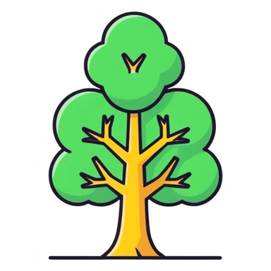 Sprunki Mr. Tree sticker