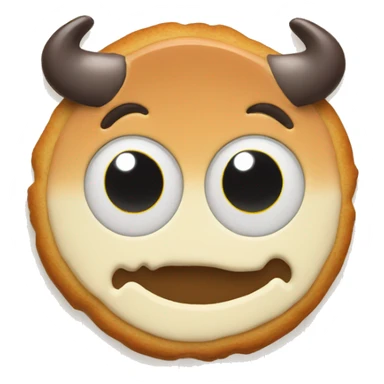 Ox eye cookie sticker