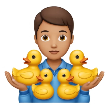 😍 But with ducks instead of hearts  sticker