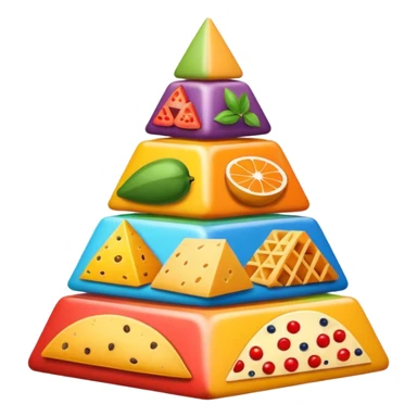food piramide sticker