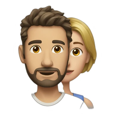 Moi et Clément sticker