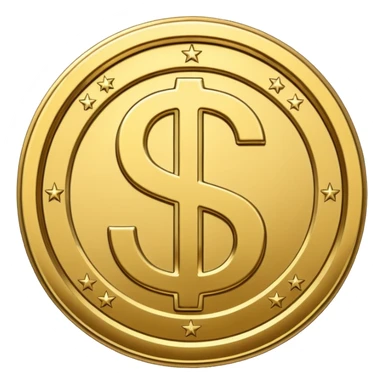 simbolo del dolar estadounidense sticker