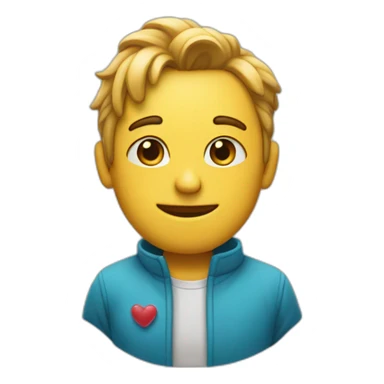 main qui forme un coeur sticker