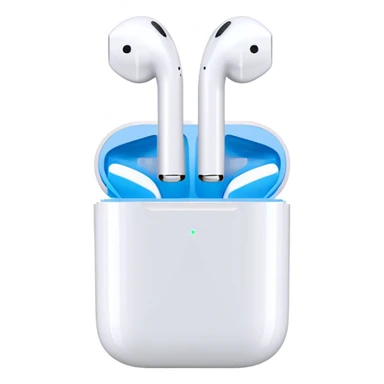 airpods with wire sticker