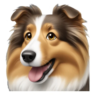 Sheltie dog sticker