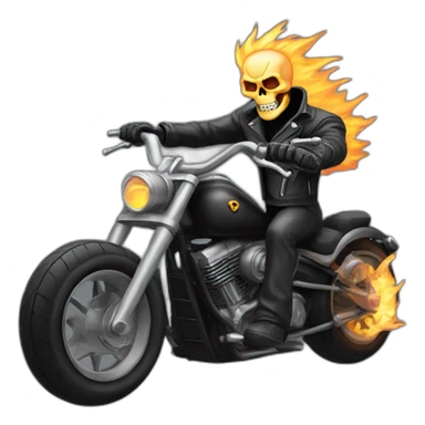 Dire Ghost rider sticker