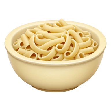 white creamy pasta sticker