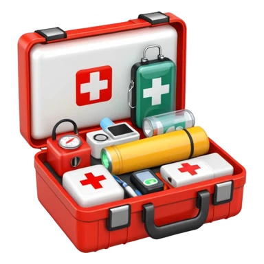EMERGENCY KIT sticker