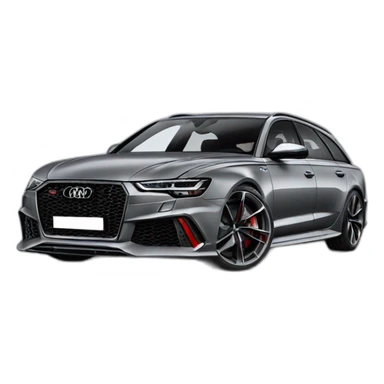 Audi rs6 sticker