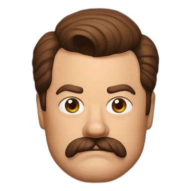 Ron-swanson sticker