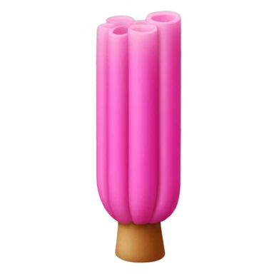 Pink incense stick sticker