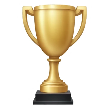 arm holding trophy sticker