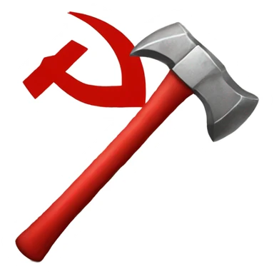 hammer and sickle sticker