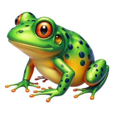 y2k frog sticker