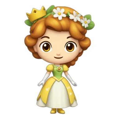 Princess daisy mario sticker