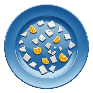 Dropping a plate out a window sticker