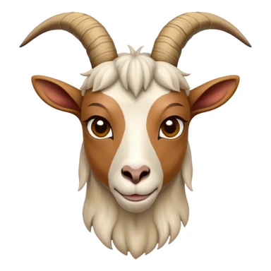 Hawaiian goat sticker