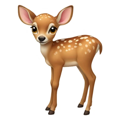 fawn sticker