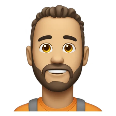 emoji con la lengua afuera de ladito sticker