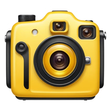 CEMERA EMOJI YELLO COLR sticker