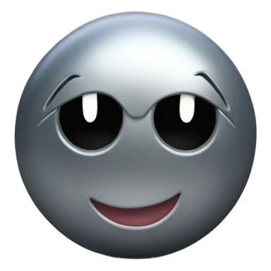 Metal Kirby ball with wheels sticker