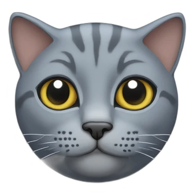 British blue Cat sticker