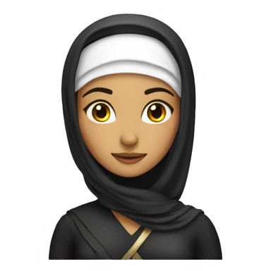 Arab girl professional sticker
