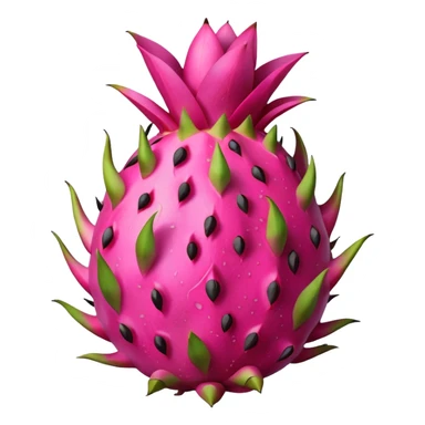 Dragon fruit emoji sticker