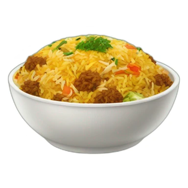 Vegetable Biryani halal sticker