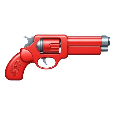 red money gun sticker