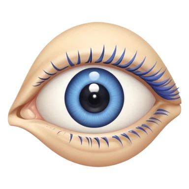 just one eye no human sticker