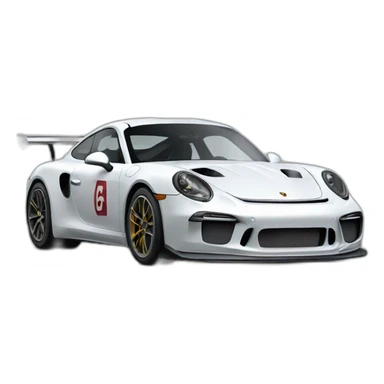 porsche race gt sticker