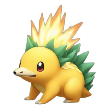 Cyndaquil sticker