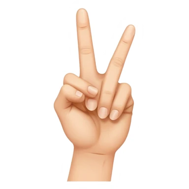 hand showing middle finger gesture sticker
