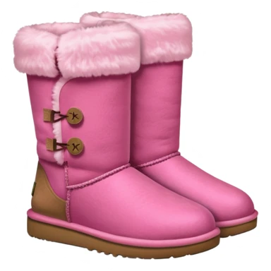 Pink uggs sticker