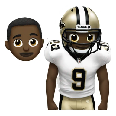 New Orleans saints sticker