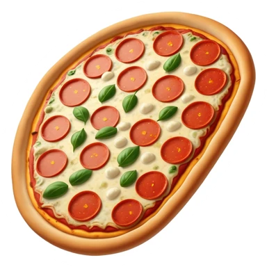 Delicious pizza sticker