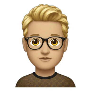 Louis 14 avec du gucci sticker