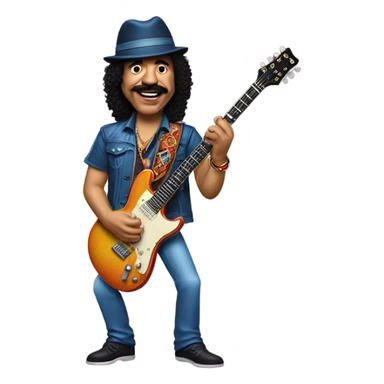 Santana sticker