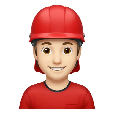 skater with red helmet sticker