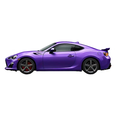 purple gt86 aero  sticker