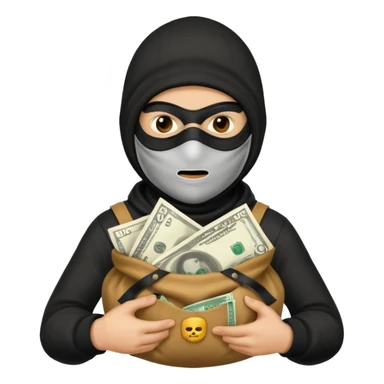 Robber sticker