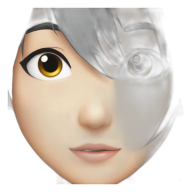 Black bird manga sticker