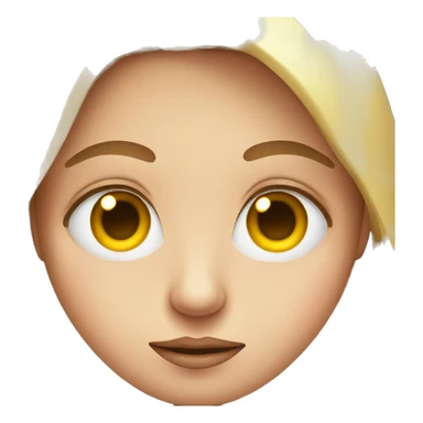 Face with eye twitch  sticker