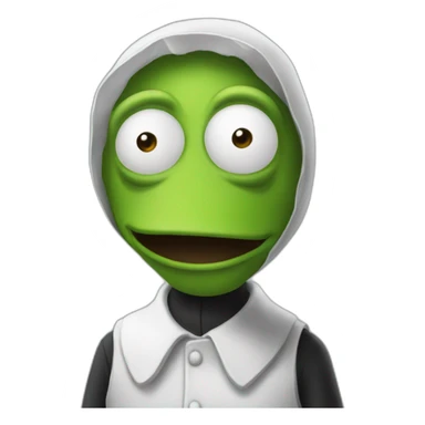 the call of the void kermit sticker