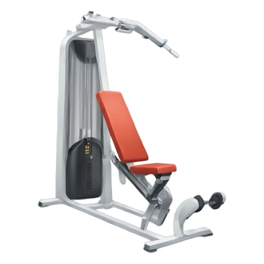 Leg press machine sticker