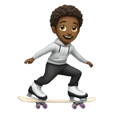 artistic skating sticker