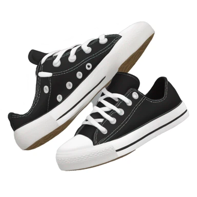 black and white converse  sticker