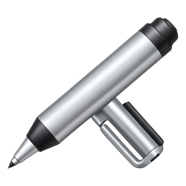 a silver bold marker sticker